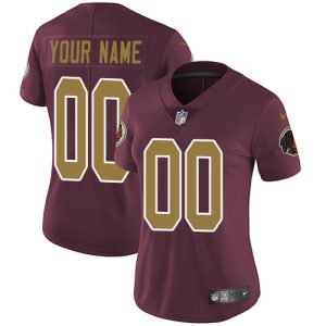 Delightful Washington Commanders Customized Burgundy Red Alternate Stitched Vapor Untouchable Limited Women's NFL Jersey