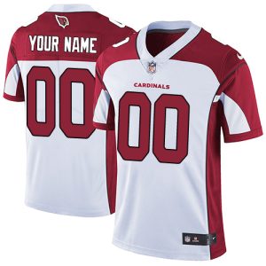 Amazing Arizona Cardinals Customized White Stitched Vapor Untouchable Limited Men's NFL Jersey