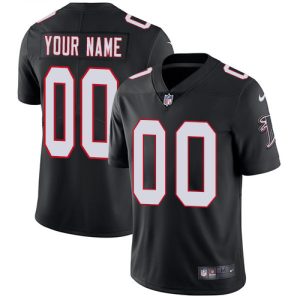 High quality Atlanta Falcons Customized Black Alternate Stitched Vapor Untouchable Limited Men's NFL Jersey