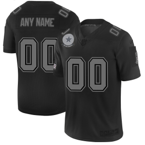 Stunning Dallas Cowboys Custom Men's  Black 2019 Salute to Service Limited Stitched NFL Jersey