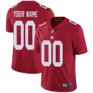 Top notch New York Giants Customized Red Men's Stitched NFL Limited Inverted Legend Jersey