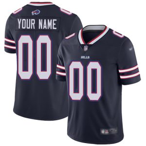 Amazing Buffalo Bills Customized Navy Men's Stitched NFL Limited Inverted Legend Jersey