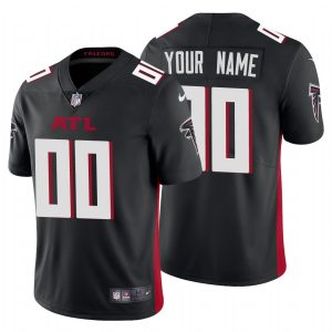 Amazing Atlanta Falcons Custom Men's  Black 2020 Vapor Untouchable Limited NFL Jersey