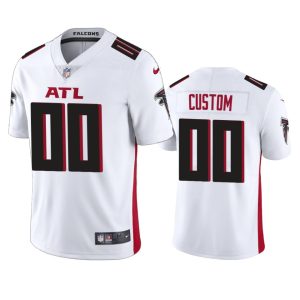 Delightful Atlanta Falcons Custom Men's  White 2020 Vapor Untouchable Limited NFL Jersey