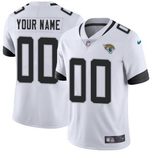 Amazing Jacksonville Jaguars Customized White Stitched Vapor Untouchable Limited Men's NFL Jersey