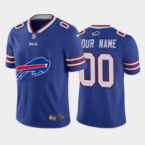Outstanding Buffalo Bills Custom Royal Blue Men's  Big Team Logo Vapor Limited NFL Jersey