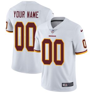 Superb Washington Commanders Customized White Stitched Vapor Untouchable Limited Men's NFL Jersey