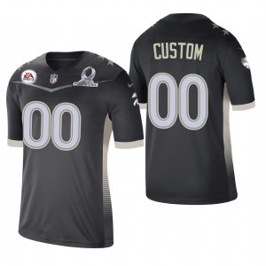 Fantastic Buffalo Bills Custom 2021 AFC Pro Bowl Game Anthracite NFL Jersey