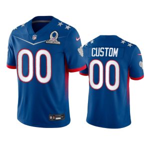 Stunning Rams Custom Men's NFL 2022 NFC Pro Bowl Game Jersey Royal