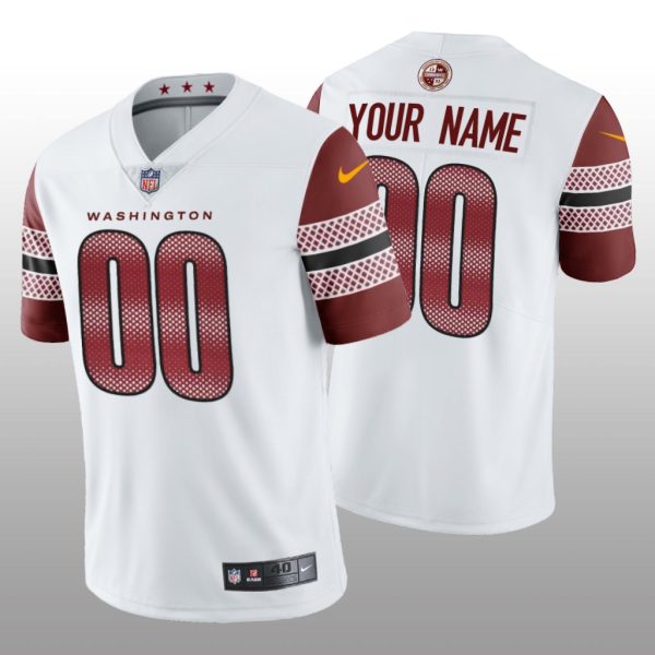Superb Washington Commanders Custom Men's  Vapor Limited NFL Jersey - White