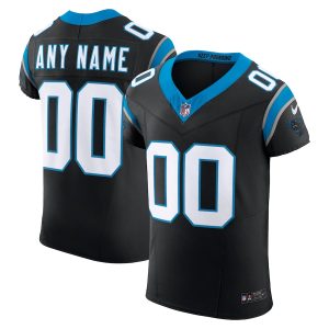 Delightful Carolina Panthers Custom Men's  Black Vapor F.U.S.E. Limited Jersey