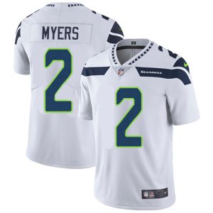 Outstanding Seahawks #2 Jason Myers White Men's Stitched NFL Vapor Untouchable Limited Jersey
