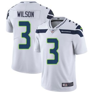 Top notch Seahawks #3 Russell Wilson White Men's Stitched NFL Vapor Untouchable Limited Jersey