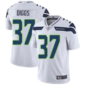 Delightful Seahawks #37 Quandre Diggs White Men's Stitched NFL Vapor Untouchable Limited Jersey