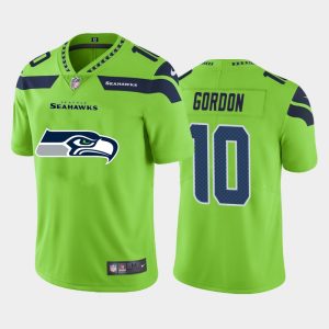 Amazing Seattle Seahawks #10 Josh Gordon Green Men's Big Team Logo Vapor Limited NFL Jersey