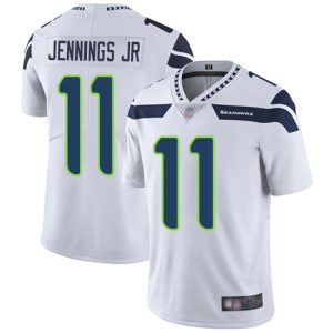 Outstanding Seahawks #11 Gary Jennings Jr. White Men's Stitched NFL Vapor Untouchable Limited Jersey
