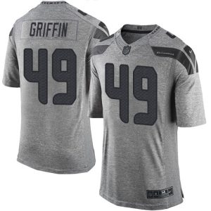 Delightful Seahawks #49 Shaquem Griffin Gray Men's Stitched NFL Limited Gridiron Gray Jersey