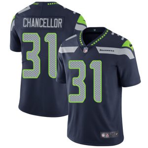 Outstanding Seahawks #31 Kam Chancellor Steel Blue Team Color Men's Stitched NFL Vapor Untouchable Limited Jersey
