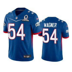 Delightful Saints #54 Bobby Wagner Men's NFL 2022 NFC Pro Bowl Game Jersey Royal