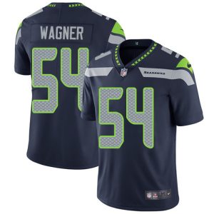 Premium Seahawks #54 Bobby Wagner Steel Blue Team Color Men's Stitched NFL Vapor Untouchable Limited Jersey