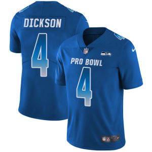Premium Seahawks #4 Michael Dickson Royal Men's Stitched NFL Limited NFC 2019 Pro Bowl Jersey